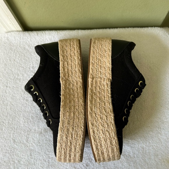 Michael Kors Black Espadrille Casual Shoes Sz 5 - Picture 10 of 14